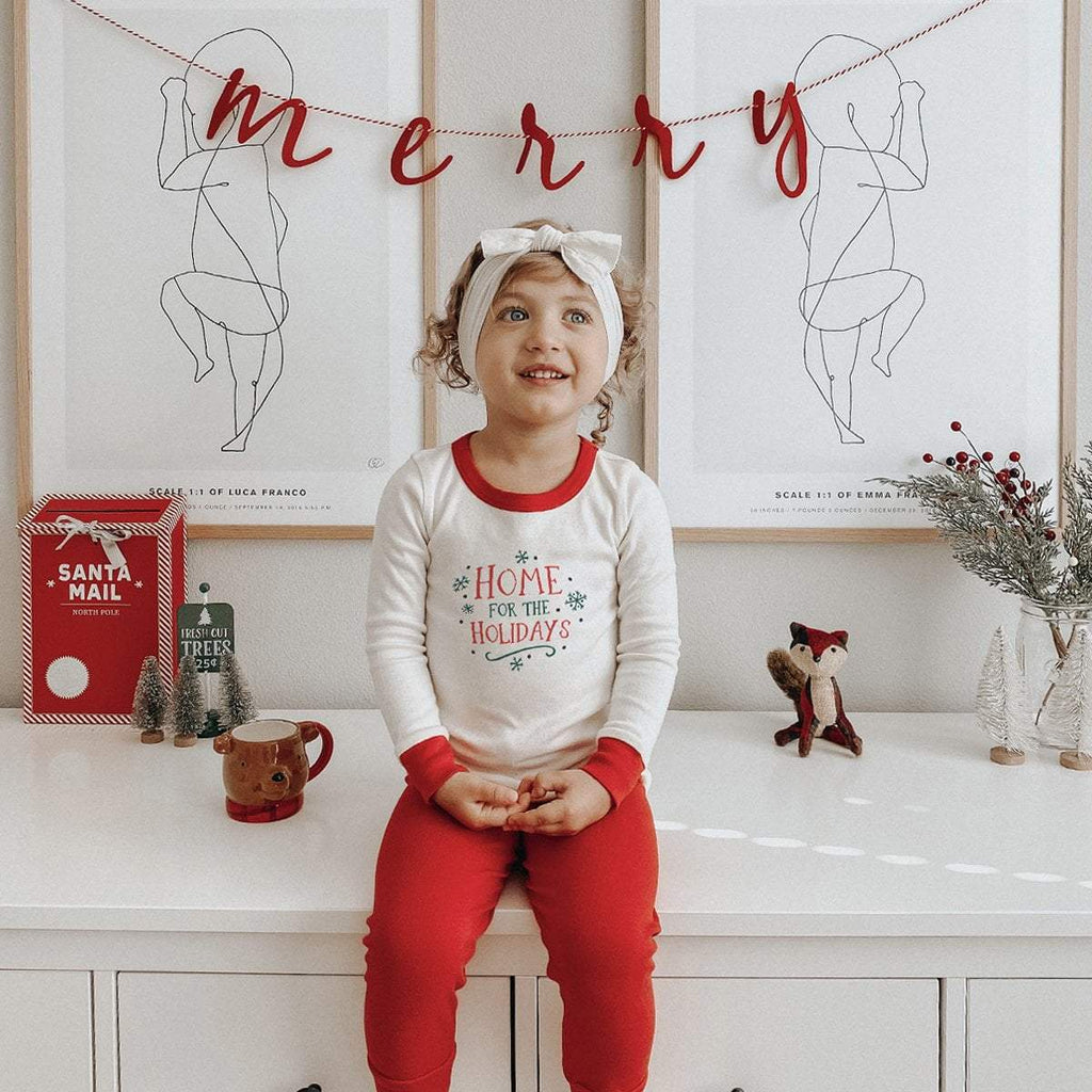 Holiday Pajamas for Toddlers in Organic Cotton