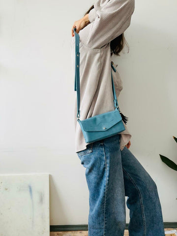 Crossbody Leather Bag KOKUKA - Small