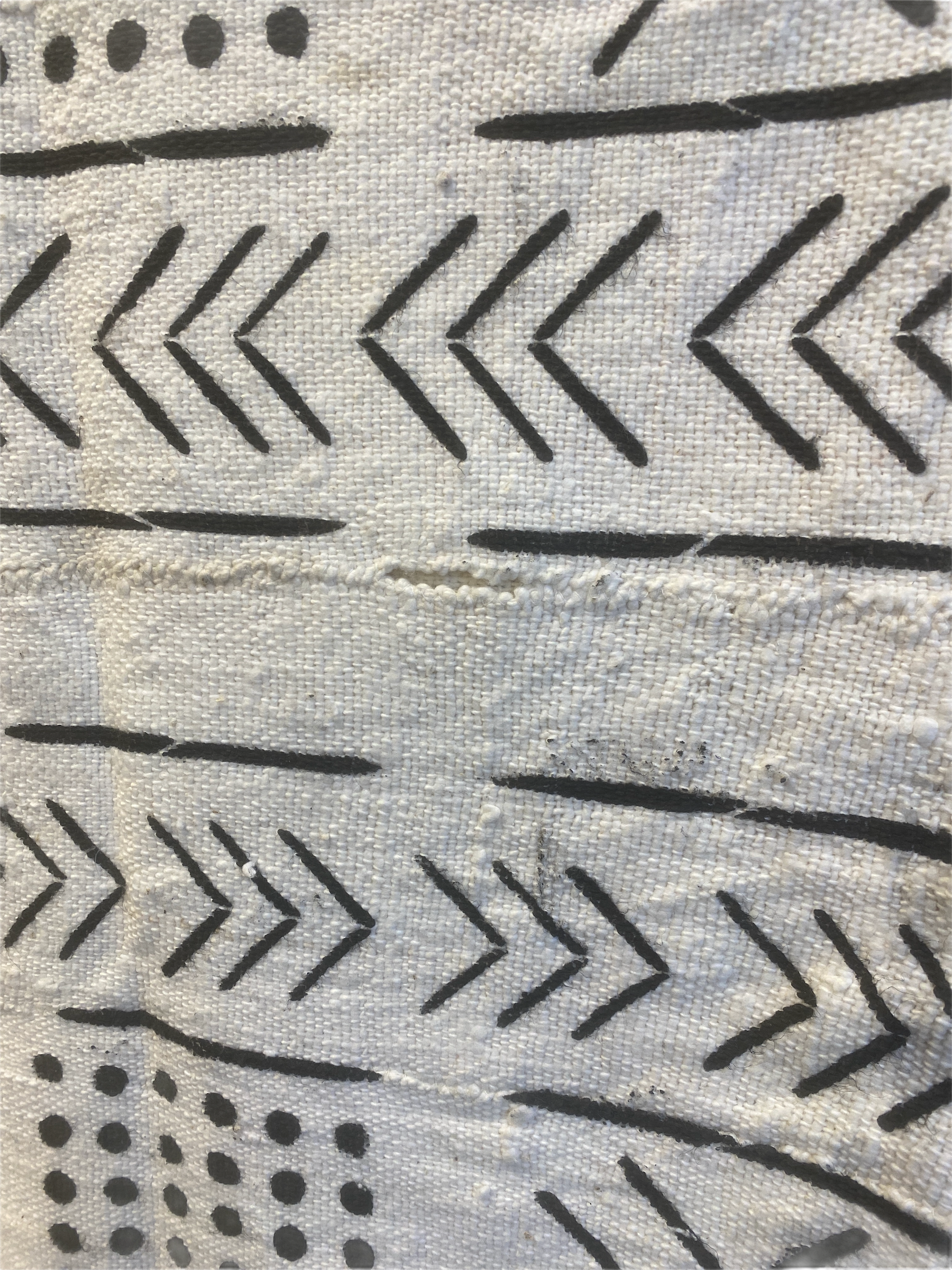 Mud Cloth Handwoven Throw