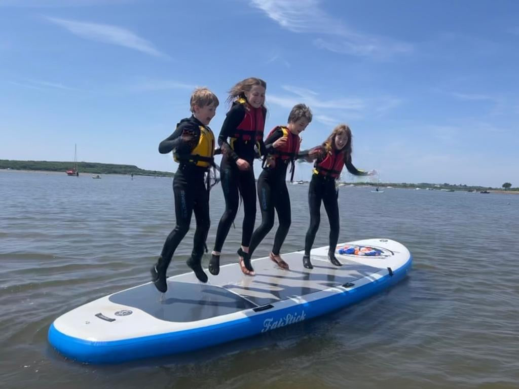 XL Giant Paddle Board Package with Paddles and Pump