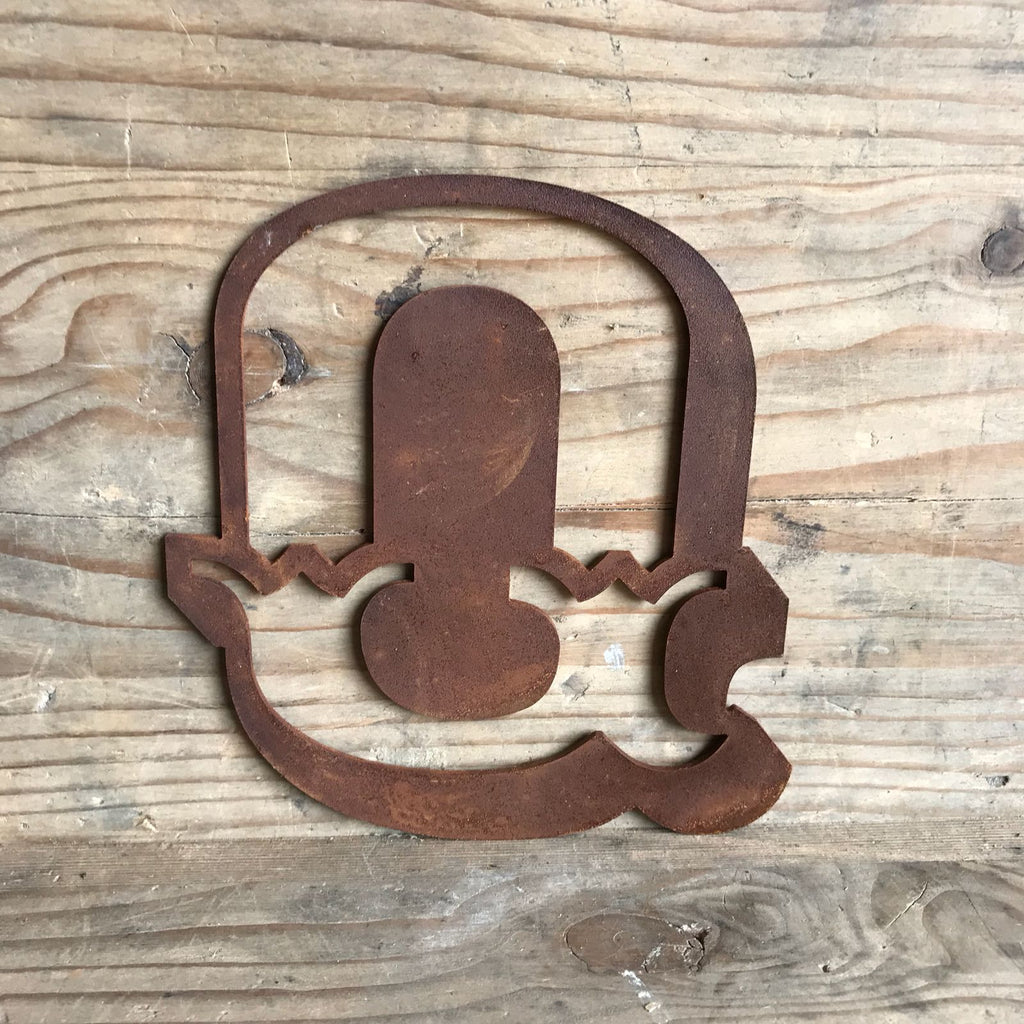 Rusty 5" Carnival Metal Letters A-Z