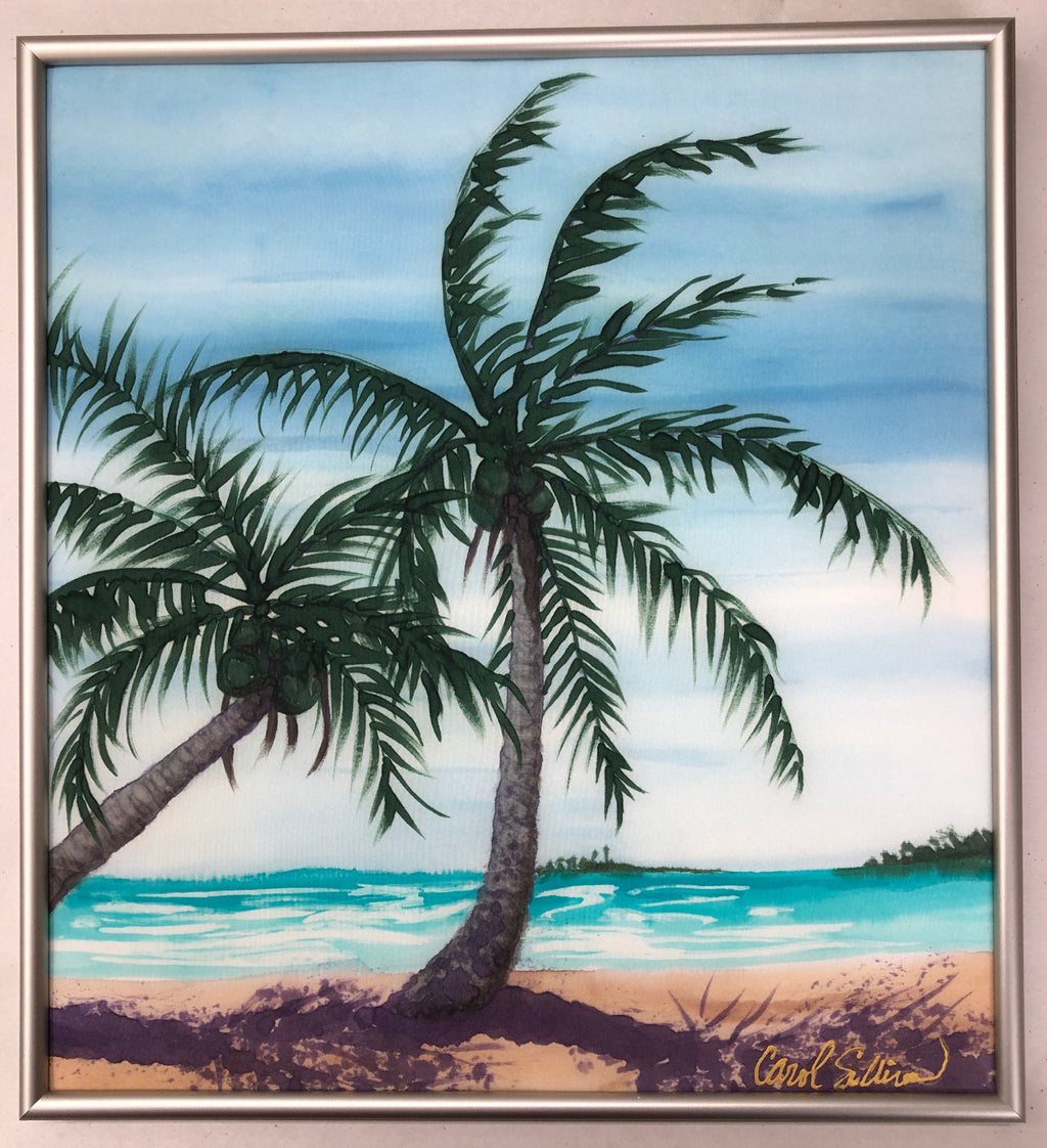 “Out Islands” - Painting on Silk - $150