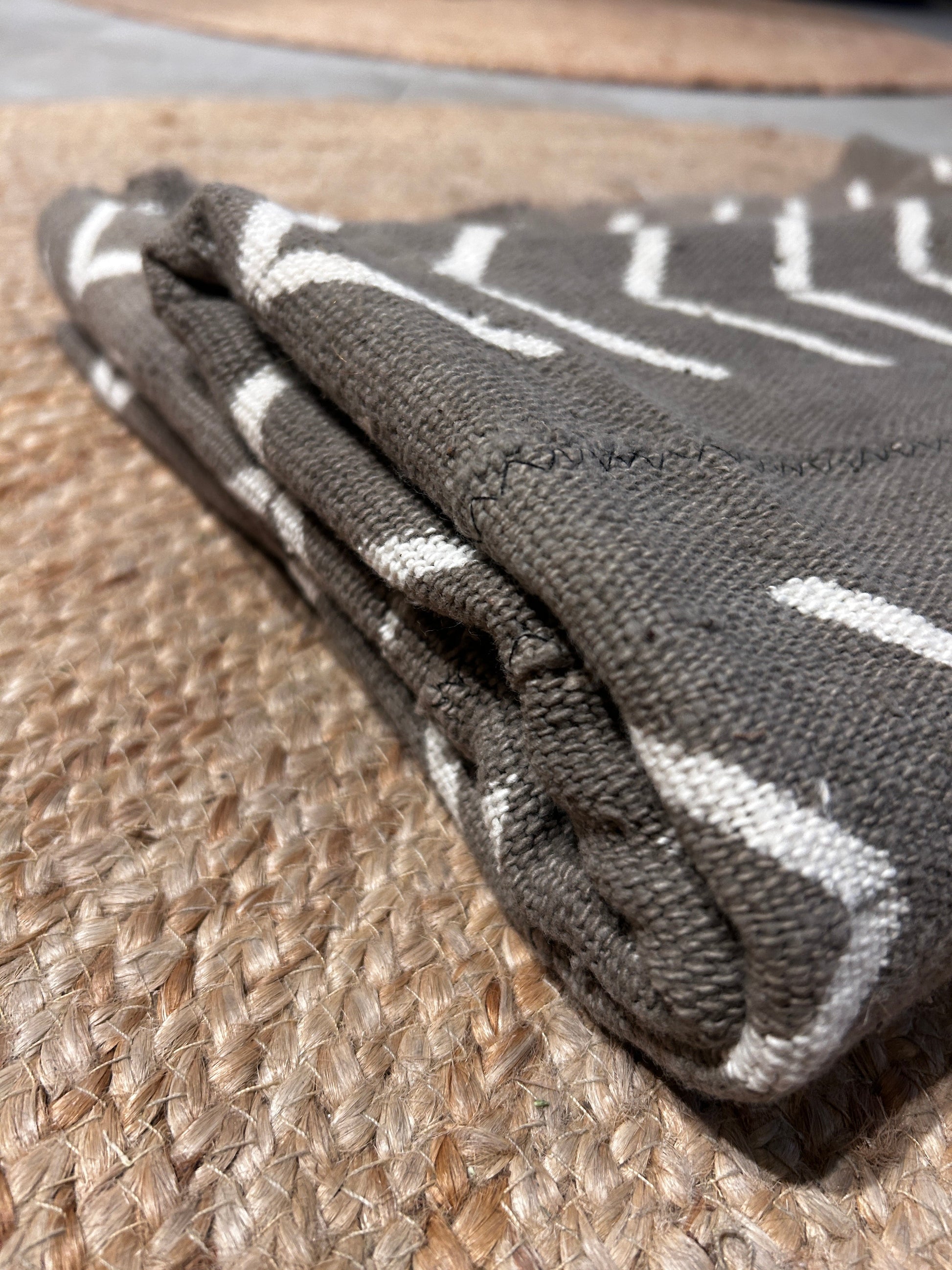 Mud Cloth Handwoven Throw (10.1)
