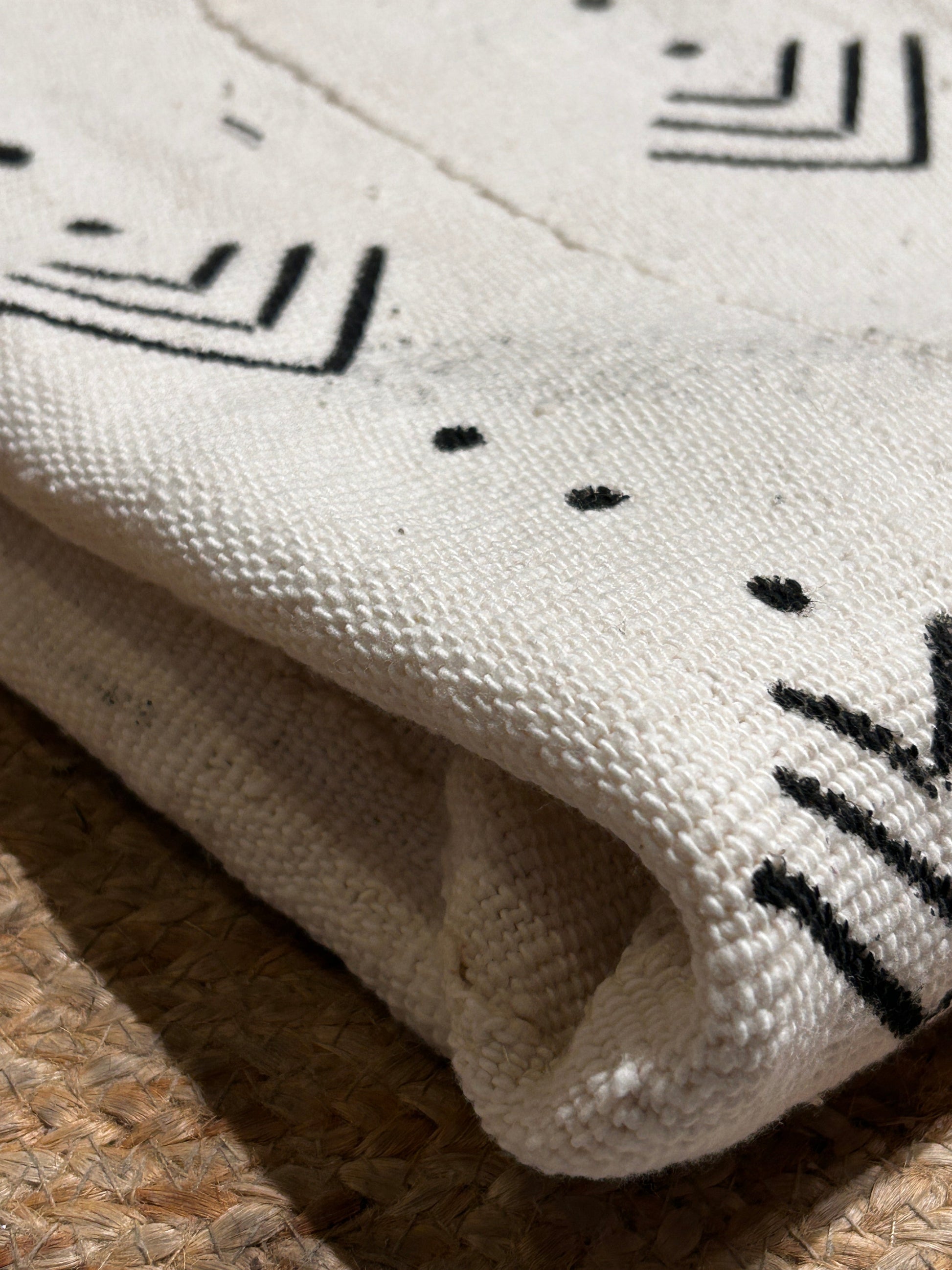 Mud Cloth Handwoven Throw (10.4)