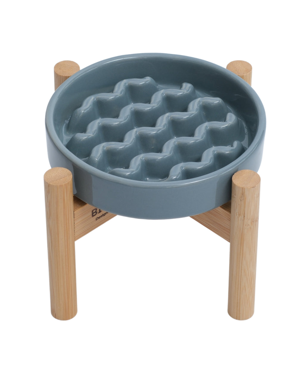 Macaroni Slow Feeder Dog Bowl with Non Slip Base