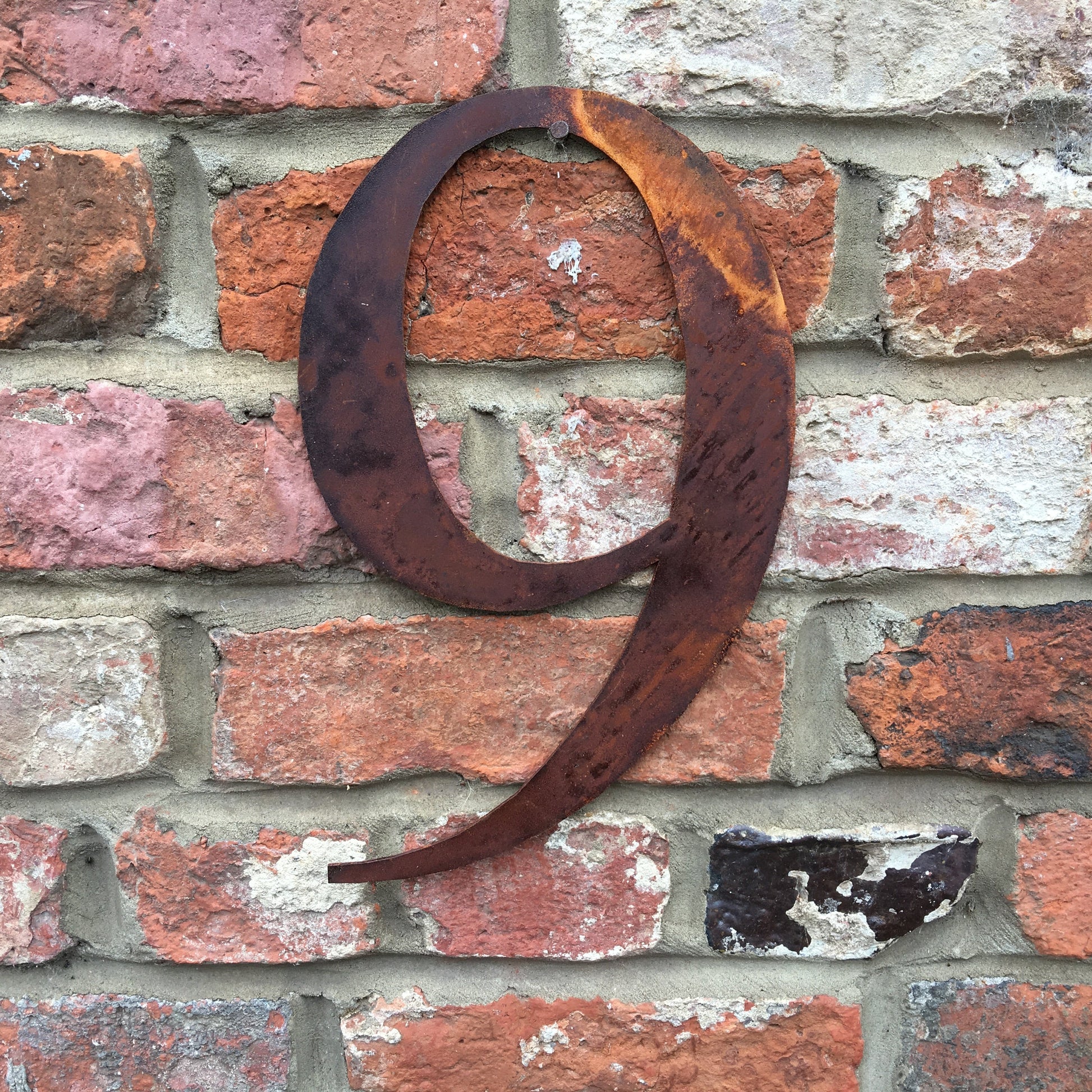 Classic Rusty Metal Letters 5" And 12" A-Z 0-9 Rustic Signs For The Home And Garden