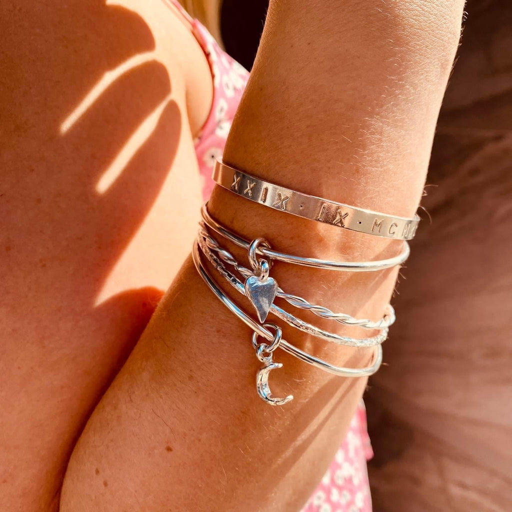 Sterling Silver Stacking Bangle