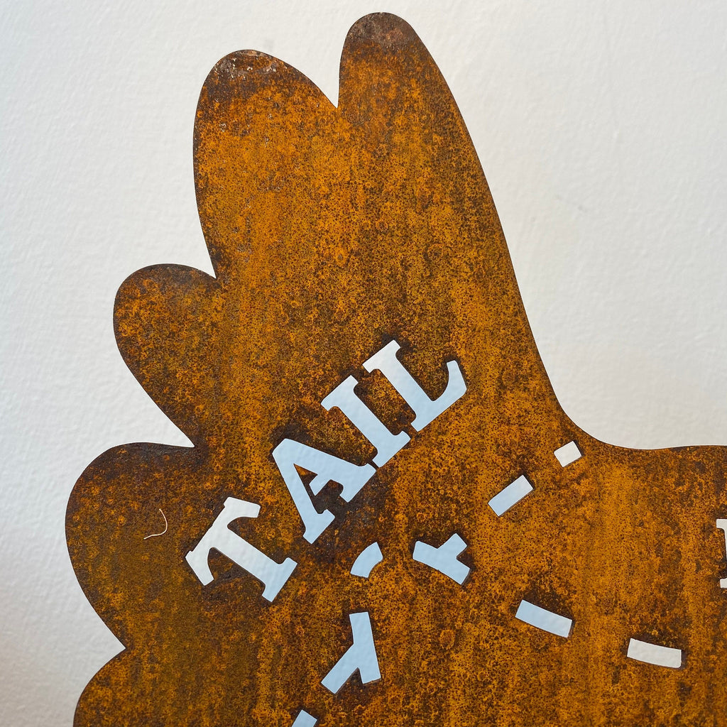 Butchers chicken Sign Wall Art