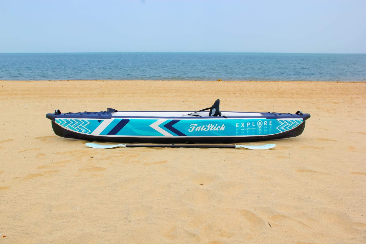 Inflatable 1 and 2 Person Drop Stitch Kayak Package