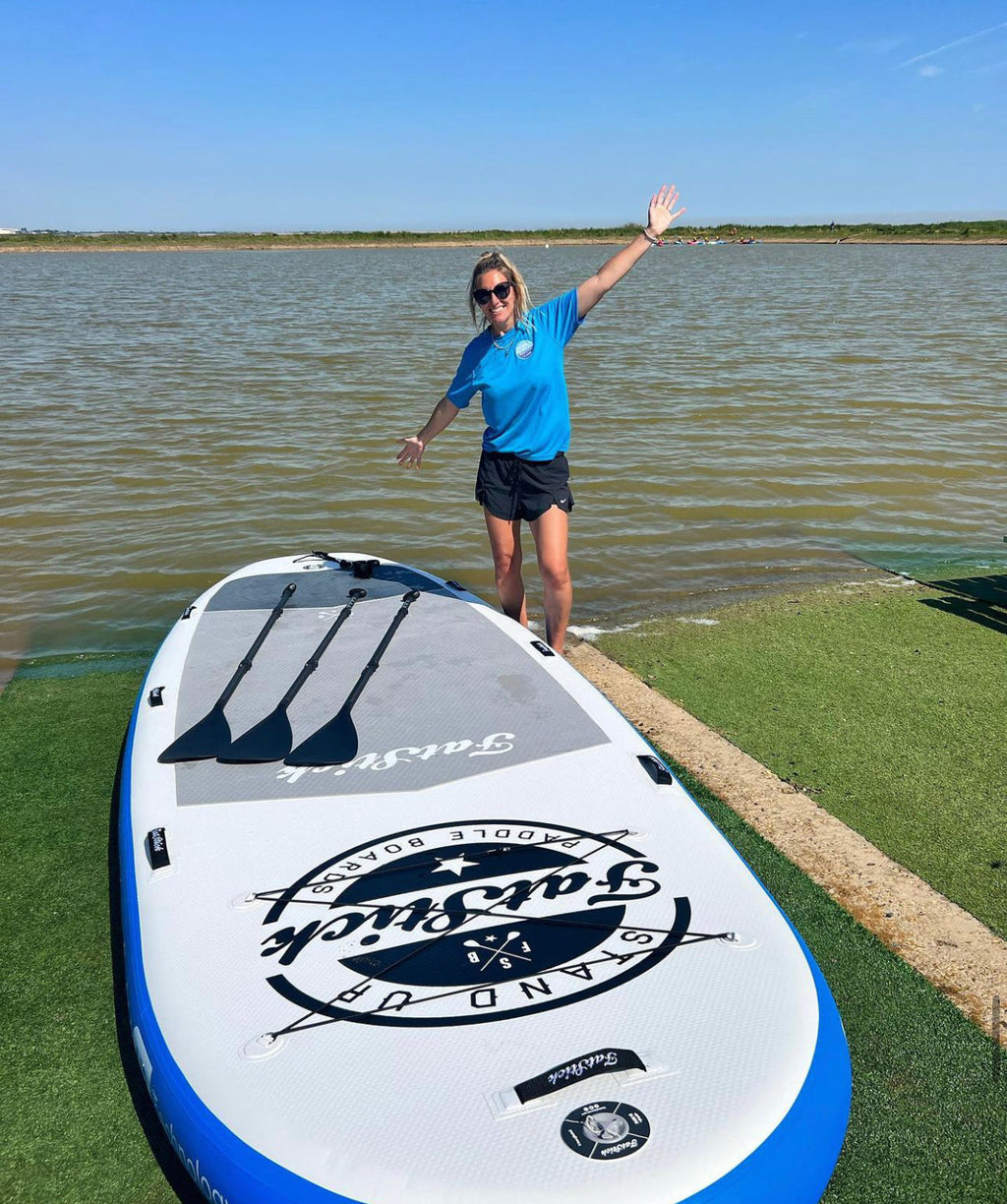 XL Giant Paddle Board Package with Paddles and Pump