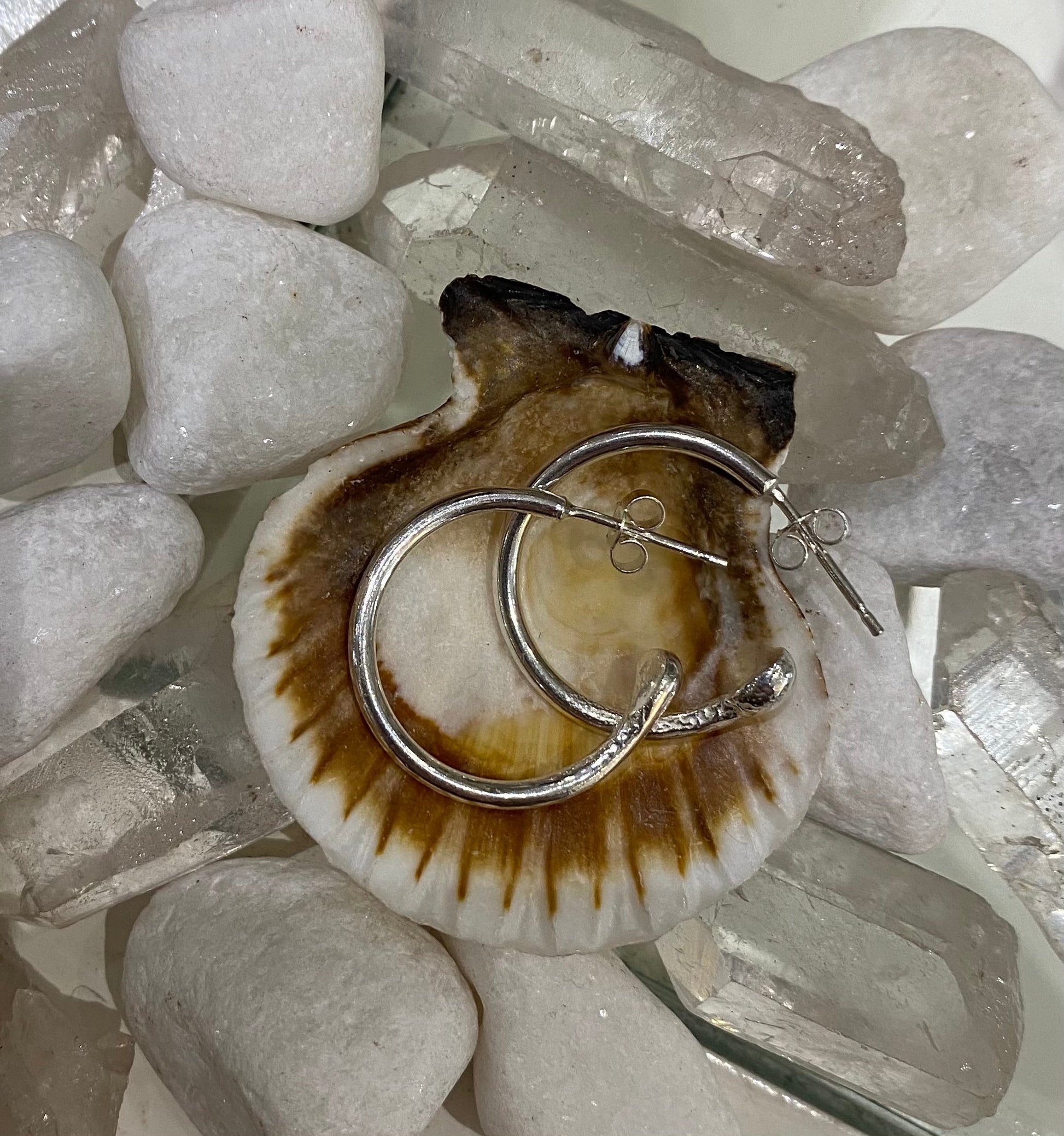 Classic Sterling Silver Hoops