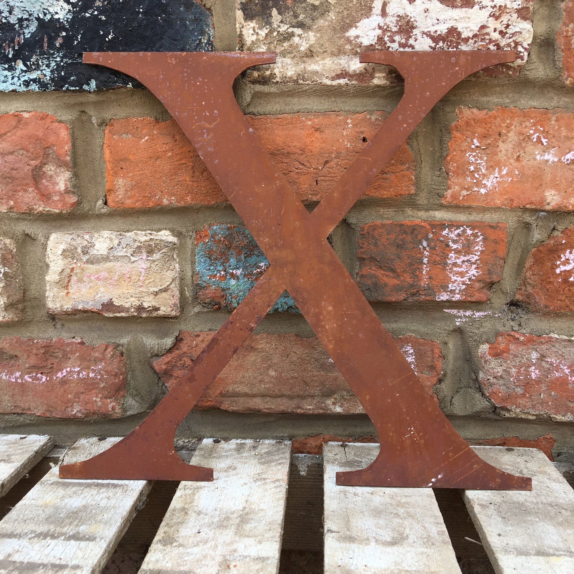 Classic Rusty Metal Letters 5" And 12" A-Z 0-9 Rustic Signs For The Home And Garden