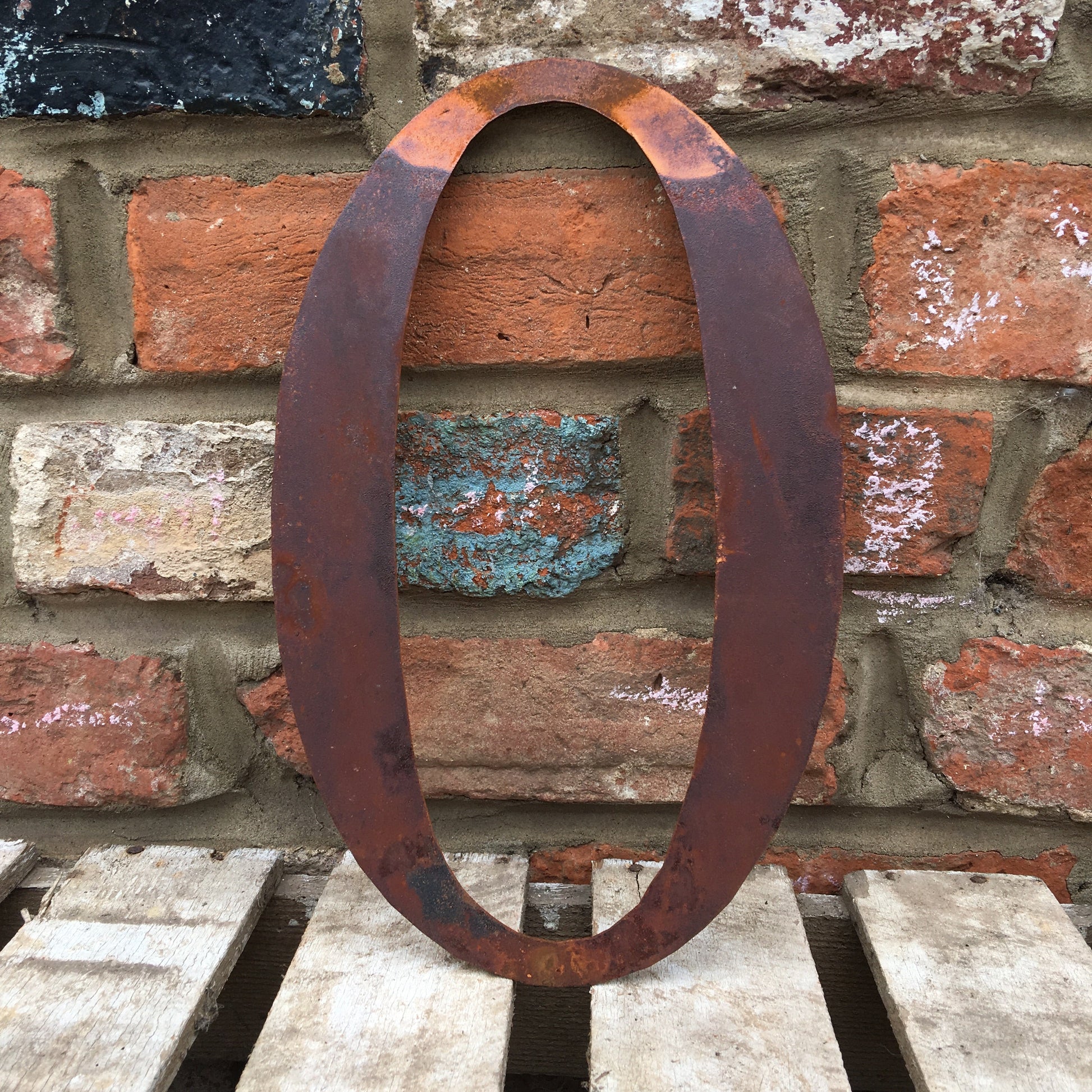 Classic Rusty Metal Letters 5" And 12" A-Z 0-9 Rustic Signs For The Home And Garden