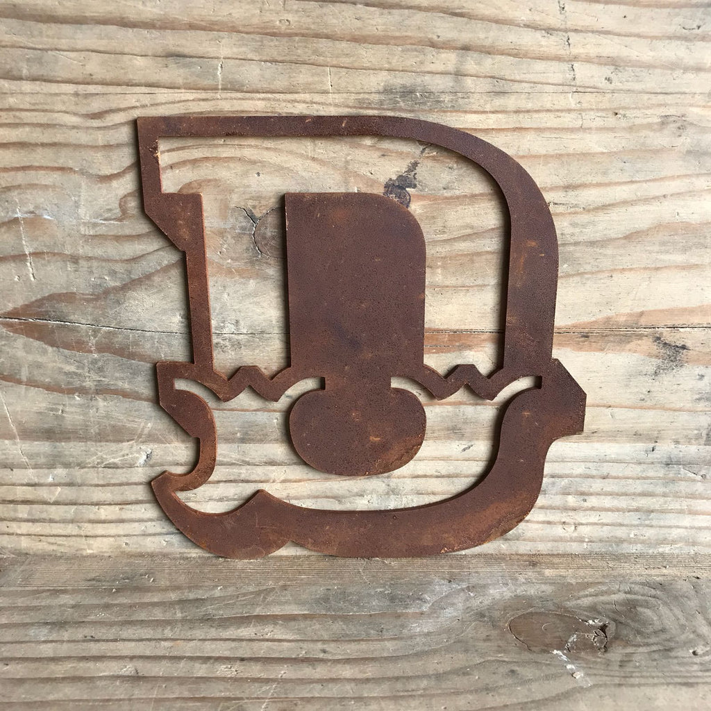 Rusty 5" Carnival Metal Letters A-Z