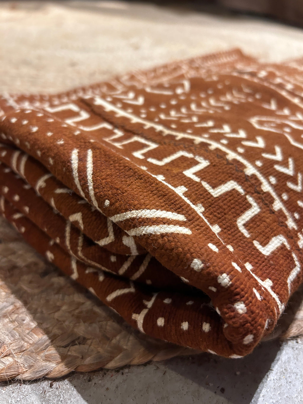Mud Cloth Handwoven Throw (10.12)
