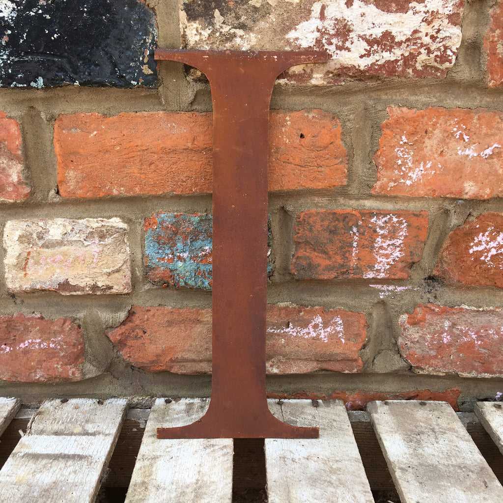 Classic Rusty Metal Letters 5" And 12" A-Z 0-9 Rustic Signs For The Home And Garden