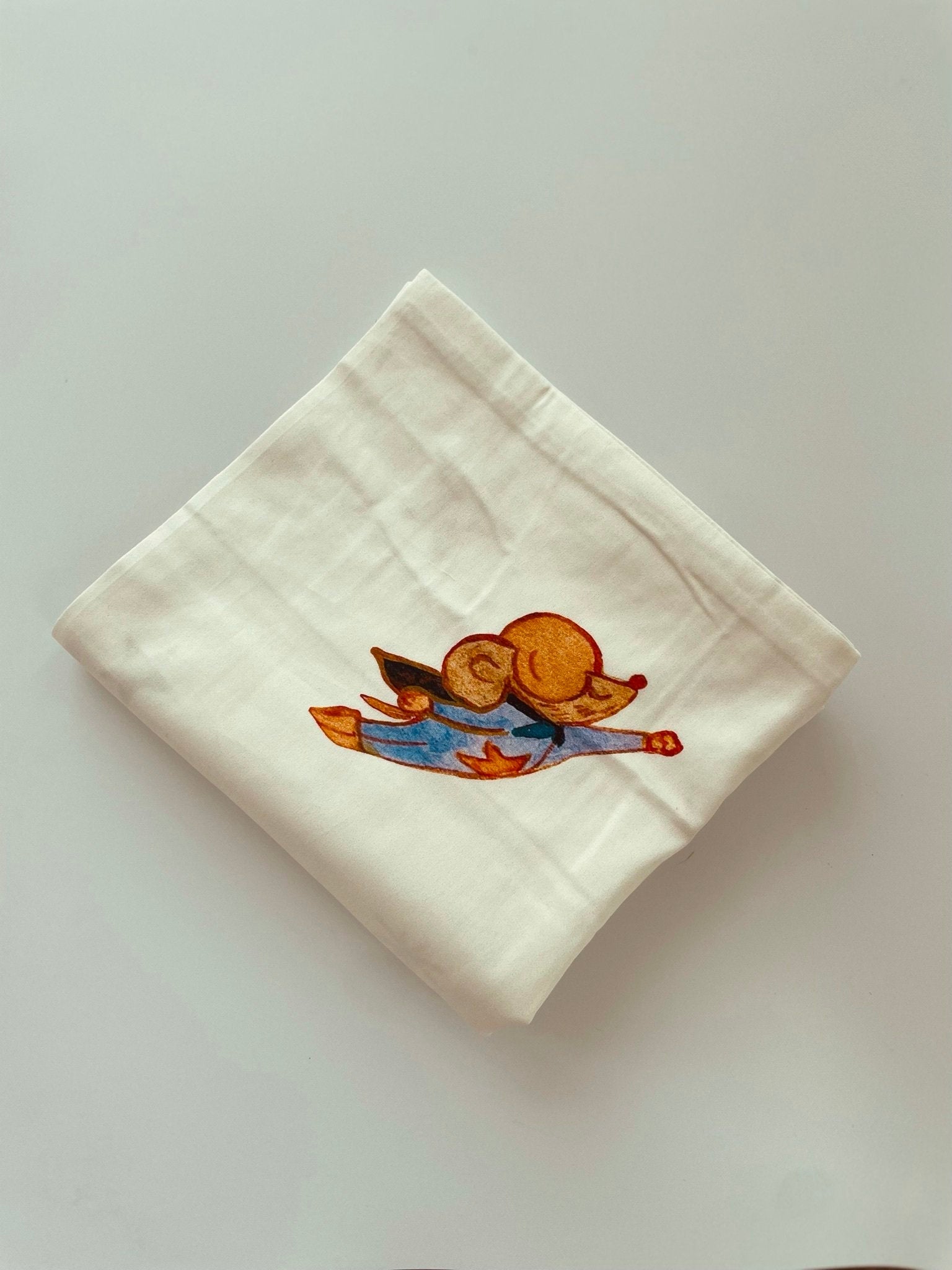 Mighty Mouse pillow case Reversible