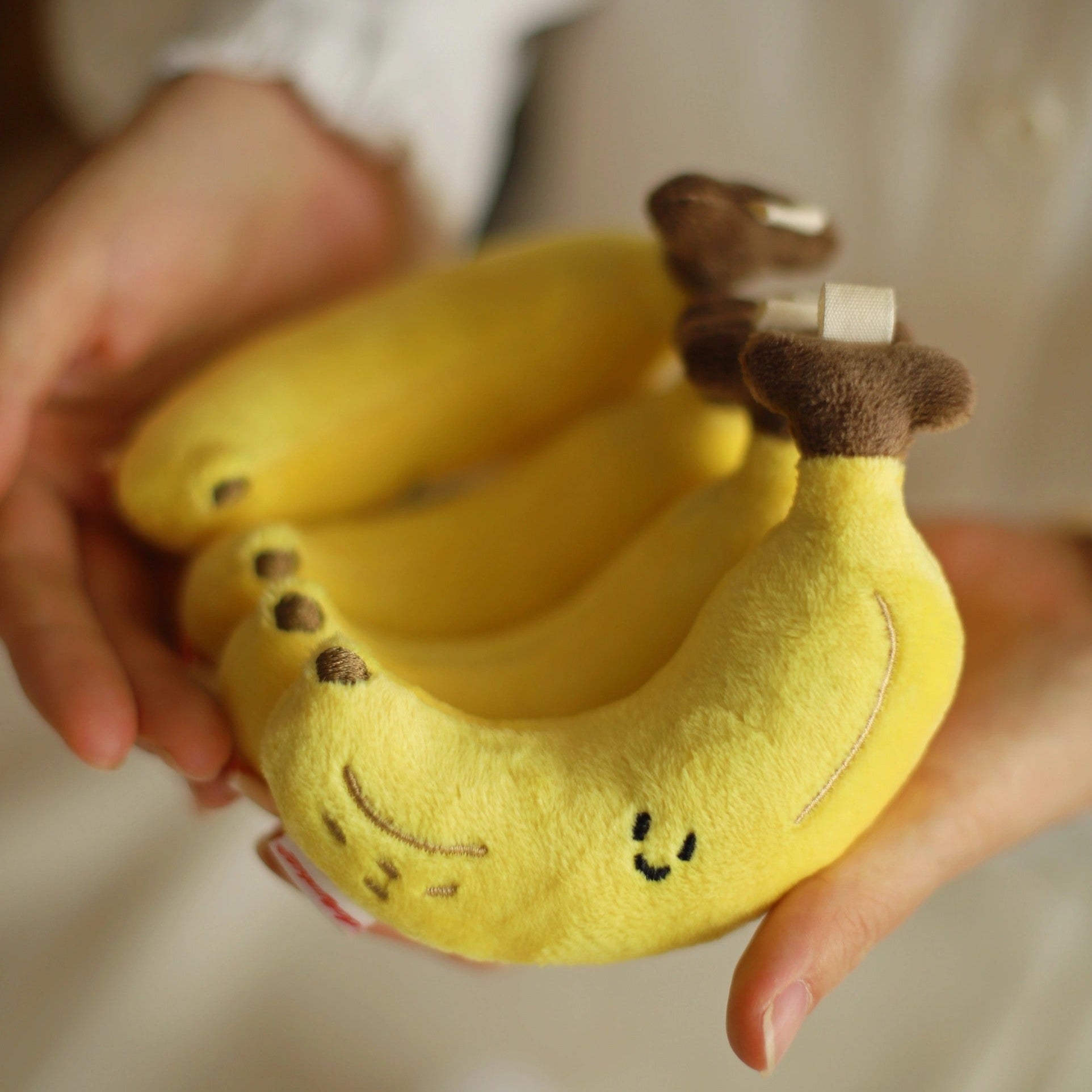 Banana Bag Charm in Yellow