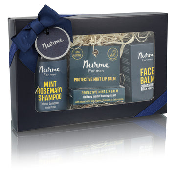 Nurme Men's Refreshing Gift Set – Natural Skincare Essentials by Nurme at www.brixbailey.com