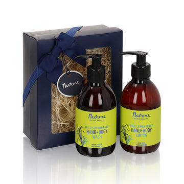 Nurme Wild Lemongrass Body Care Set – Natural & Luxurious Skincare by Nurme at www.brixbailey.com