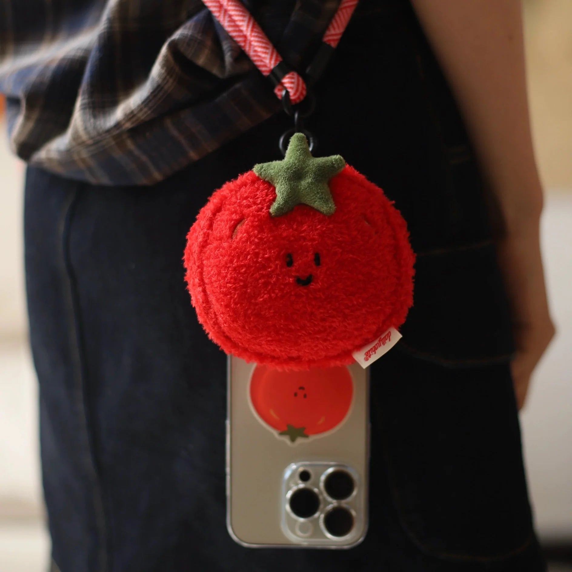 Tomato Mini Bag in Soft Plush Red