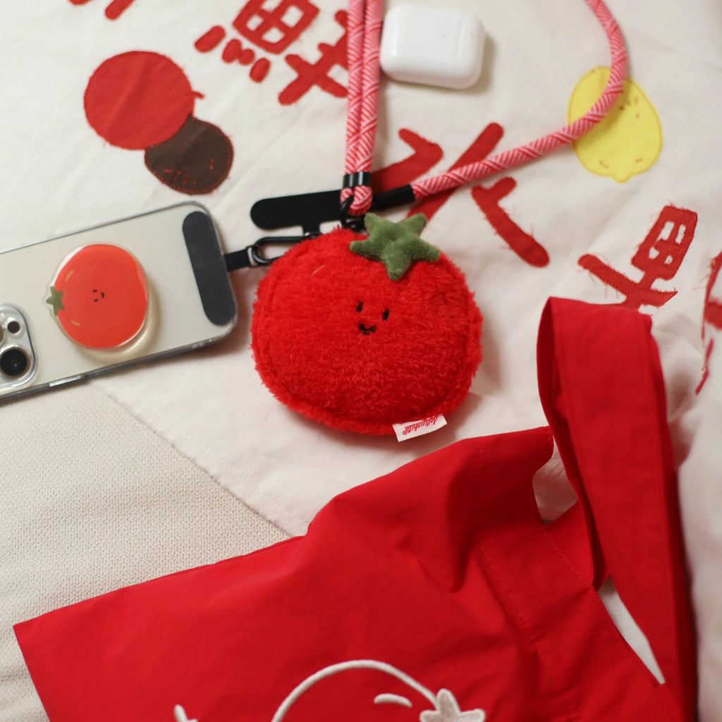 Tomato Mini Bag in Soft Plush Red