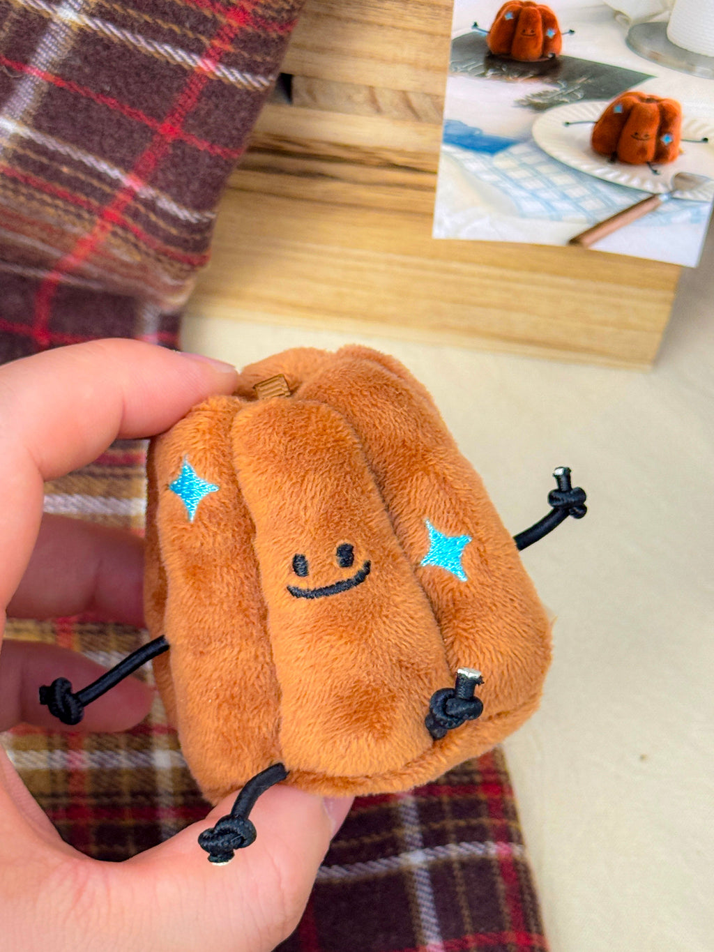 Canele Bag Charm Plush Toy
