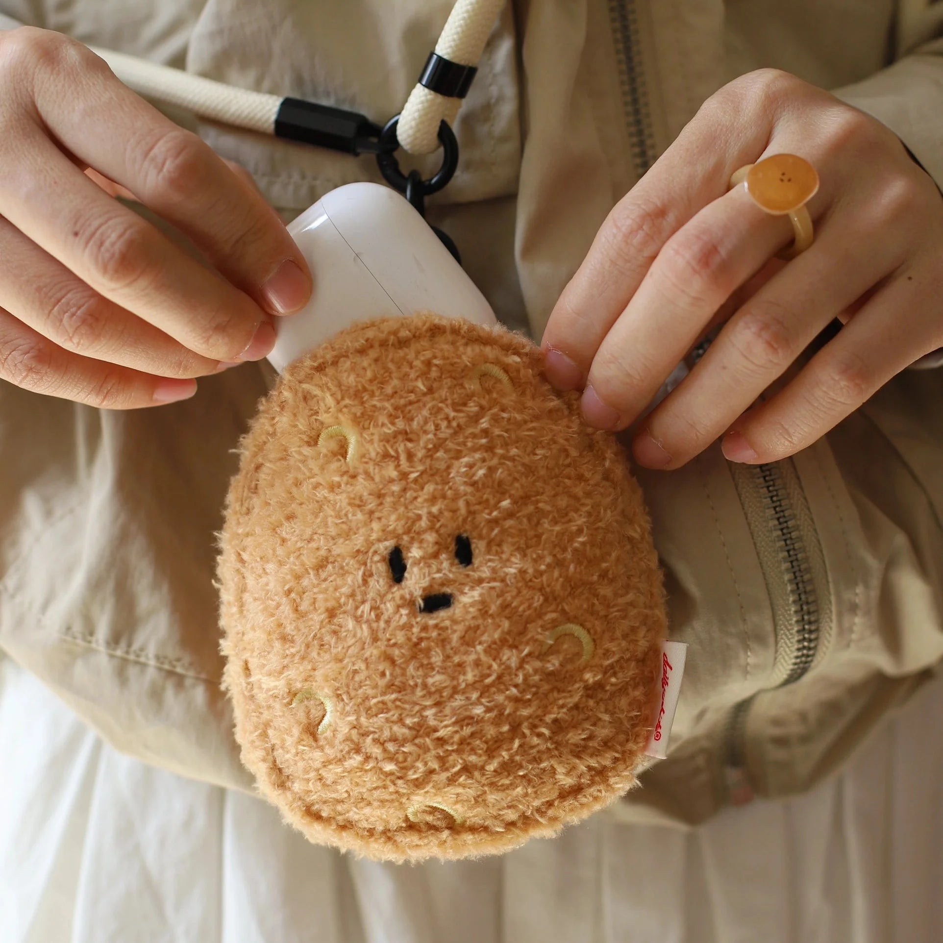 Plush Potato Mini Bag for Small Essentials