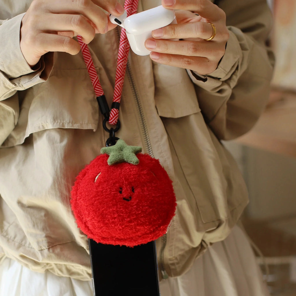Tomato Mini Bag in Soft Plush Red