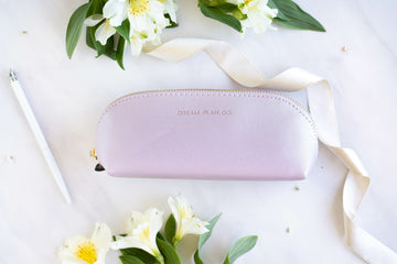 Pencil Case DREAM. PLAN. DO. - Purple