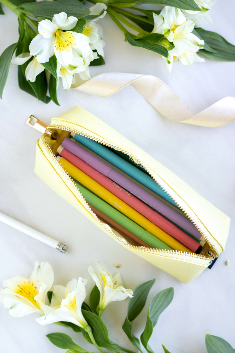 SEIK Vegan Leather Pencil Case – Versatile & Inspirational by SEIK at www.brixbailey.com