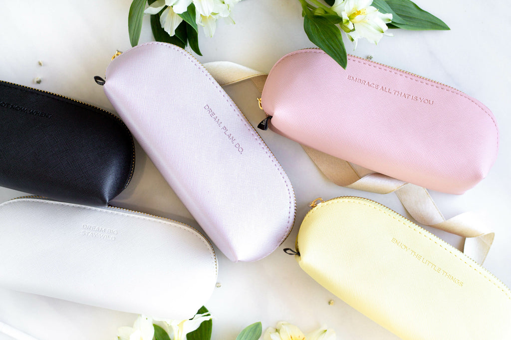 Discover the Dual Charm of SEIK’s Vegan Leather Pencil Case - Stylish & Functional Organizer for All Essentials by SEIK at www.brixbailey.com