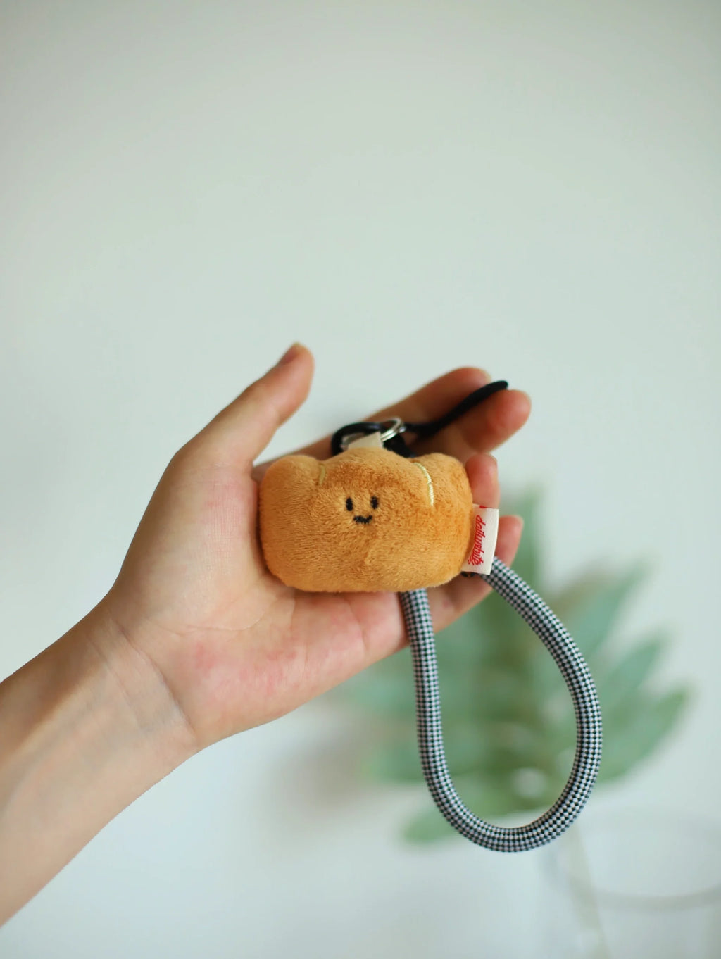 Daily White Bakery Bag Charm Plush Toy