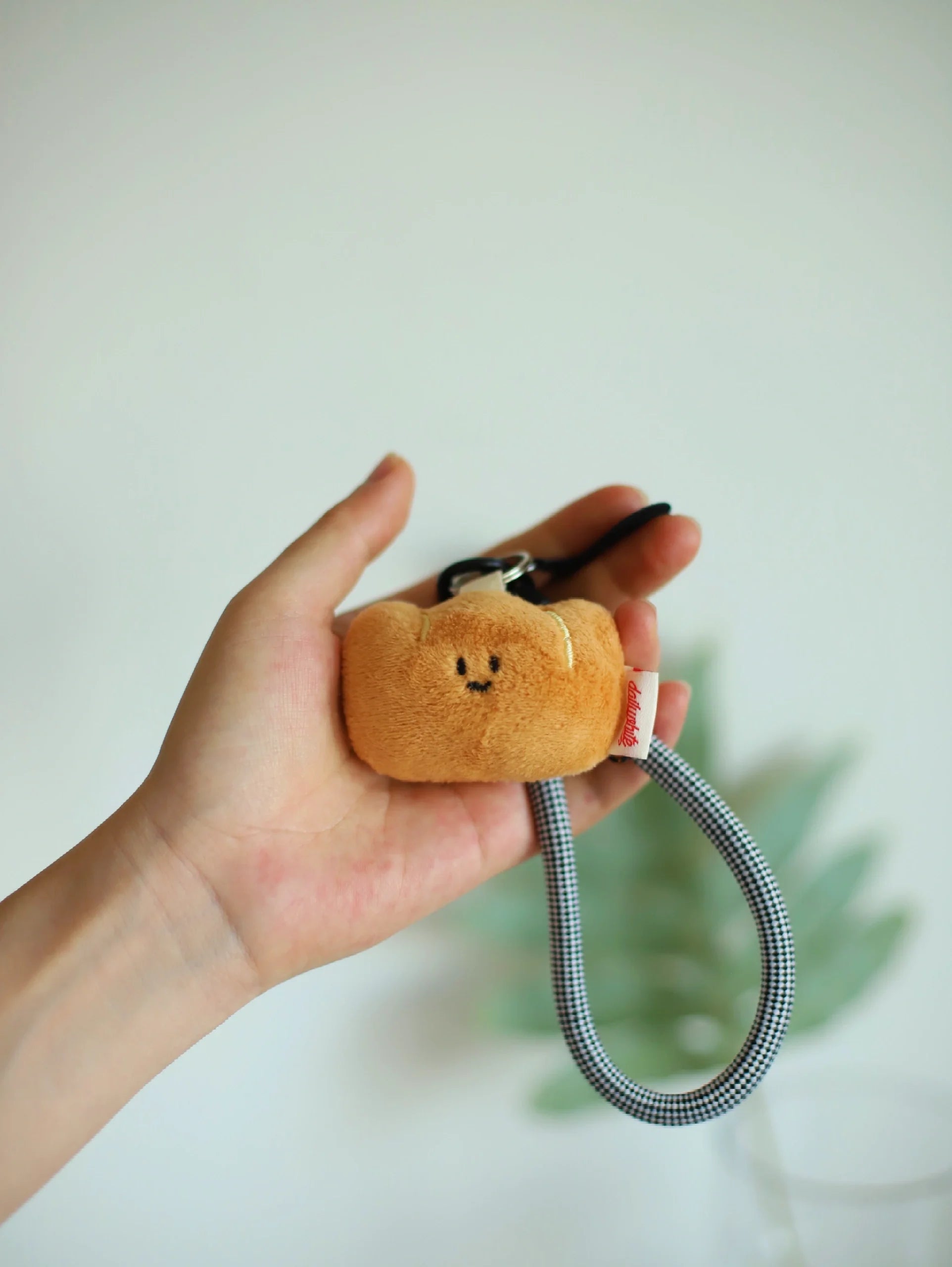 Daily White Bakery Bag Charm Plush Toy
