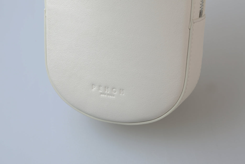 Calfskin Shoulder Bag with Adjustable Strap