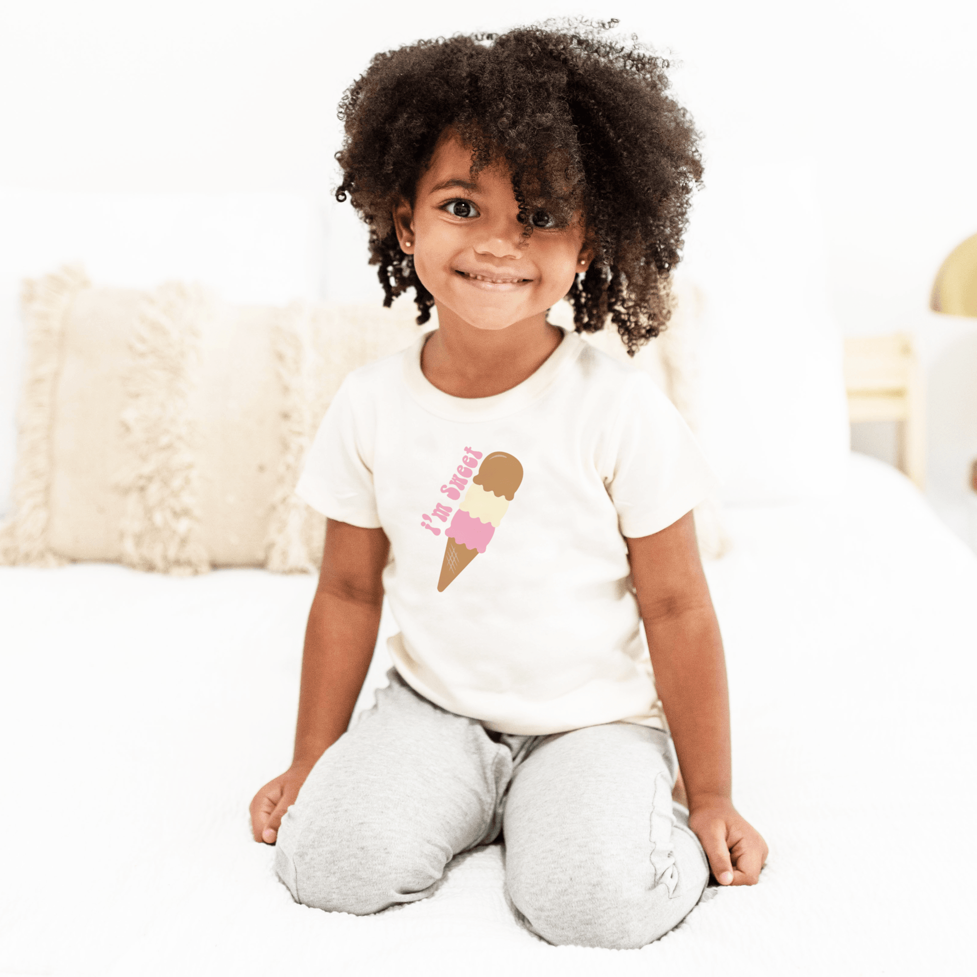 I'm Sweet Graphic Tee for Toddlers