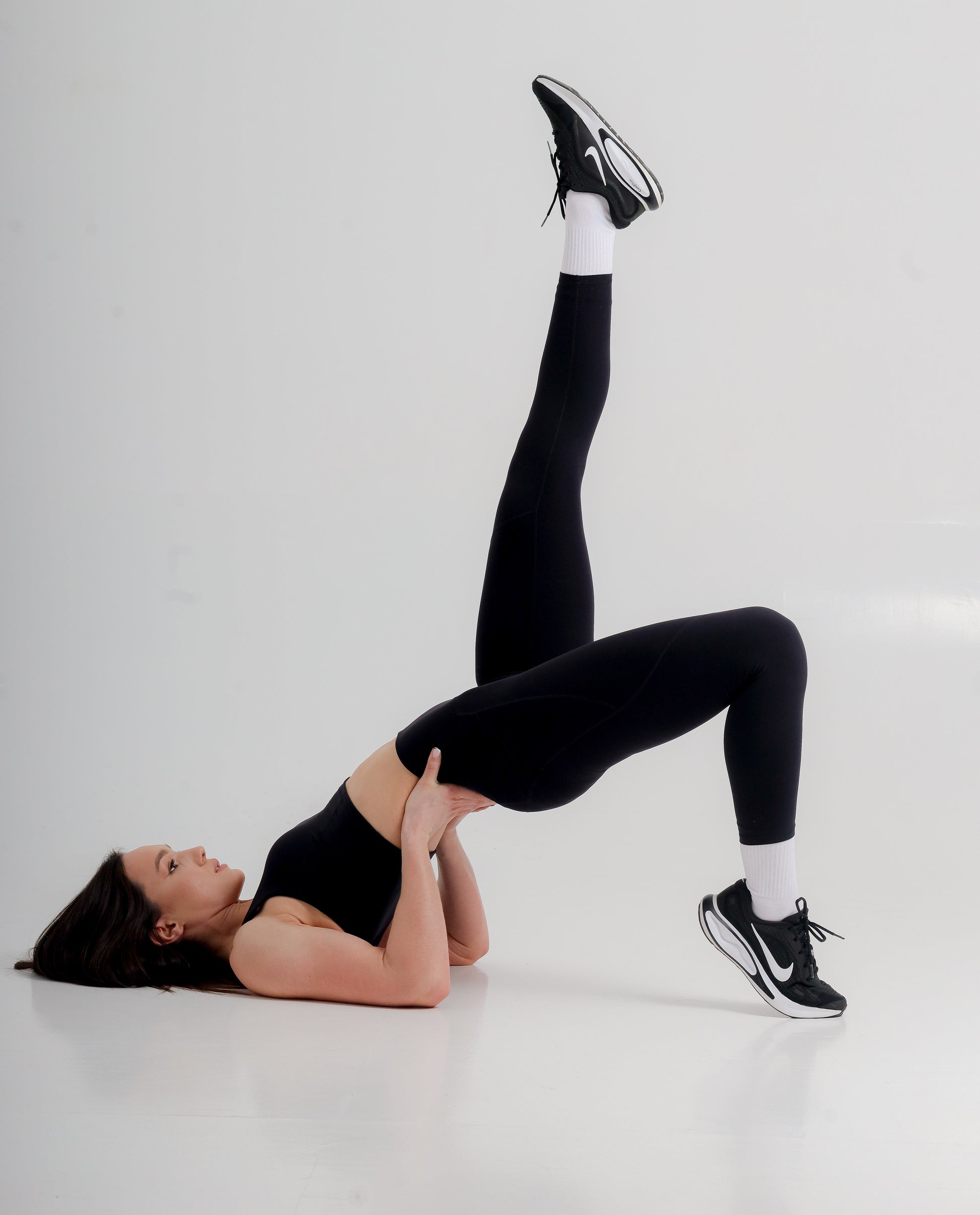 Active Black Leggings with Pockets