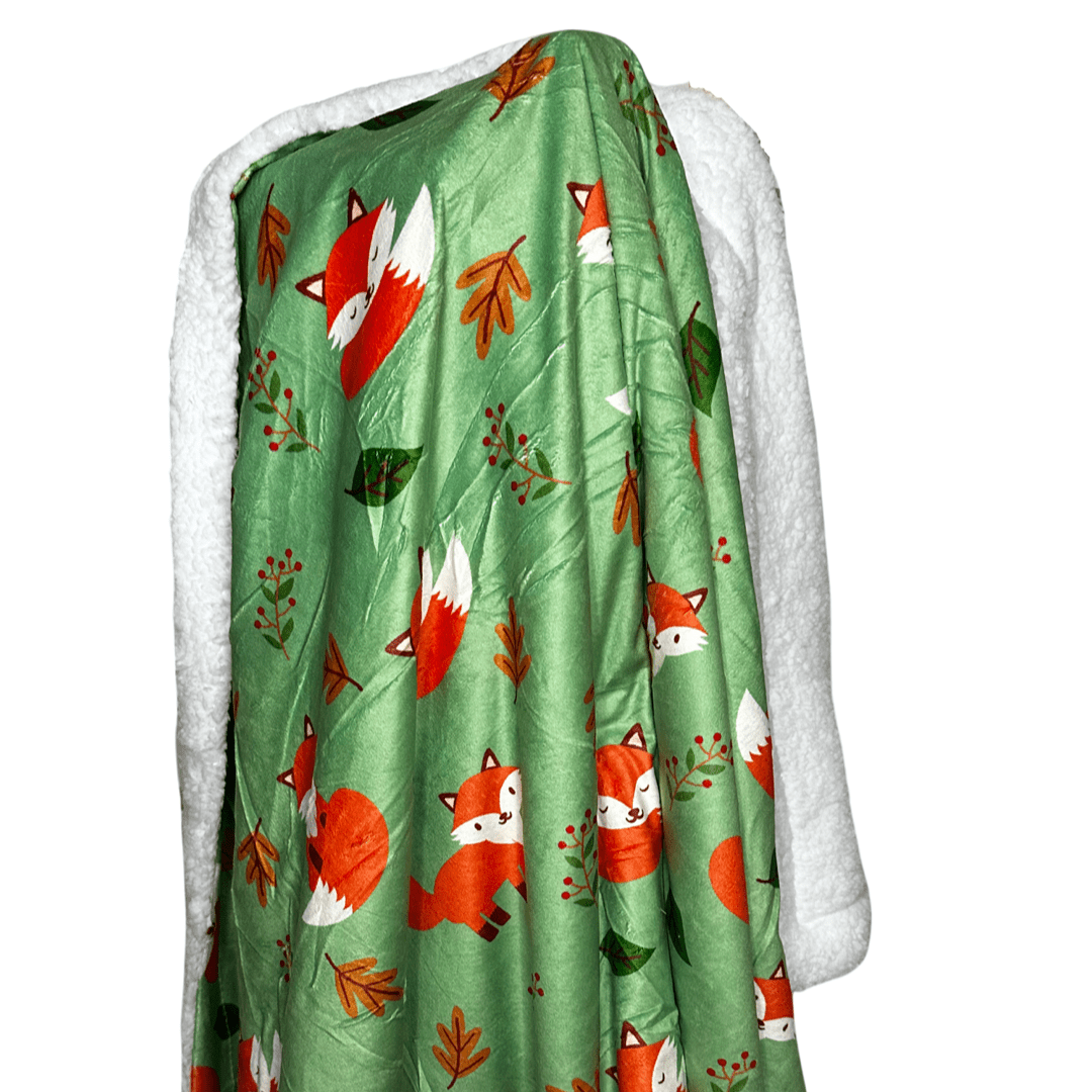 Inquisitive Fox Dog Blanket