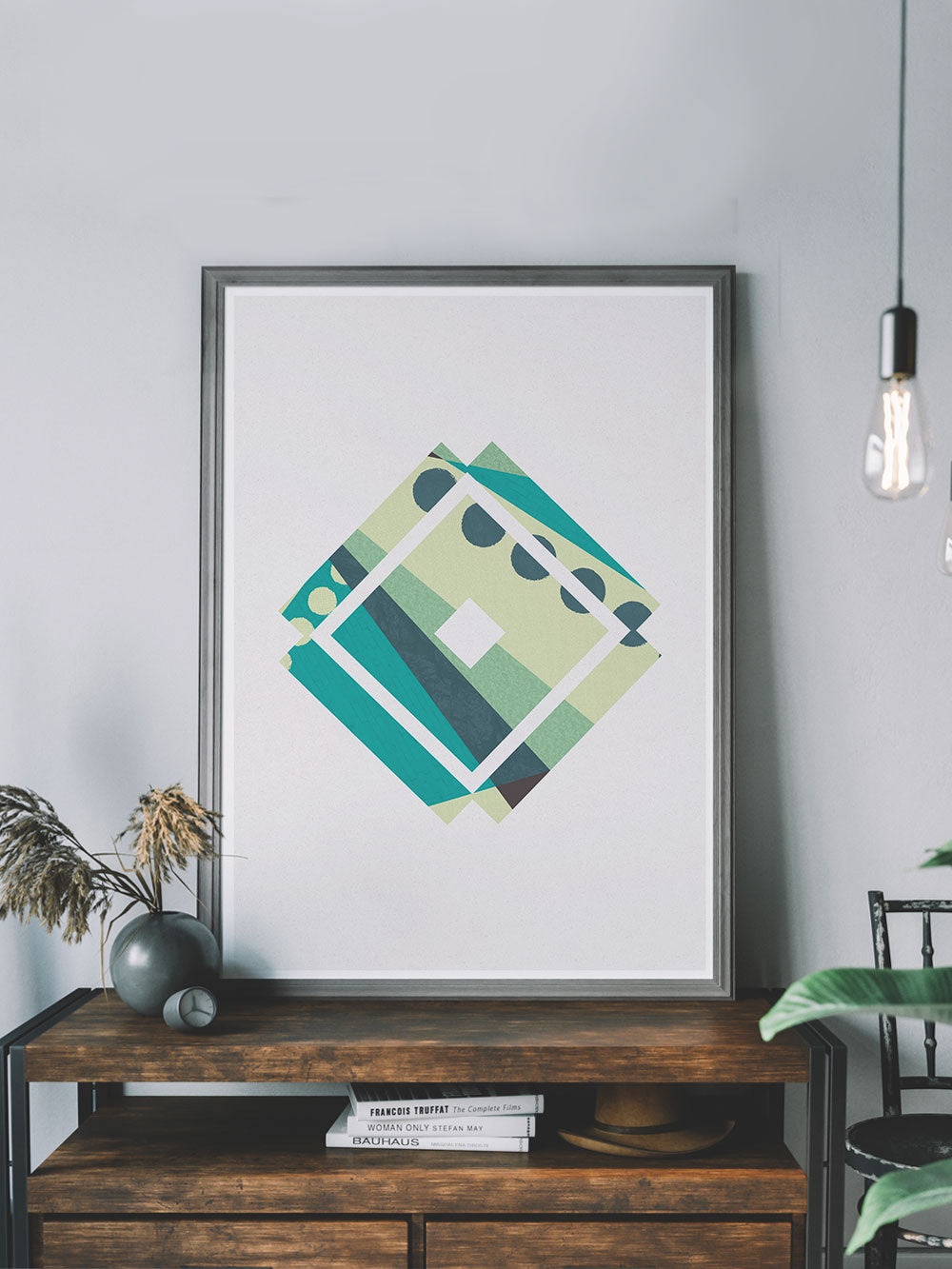Insignia Geometric Poster Print