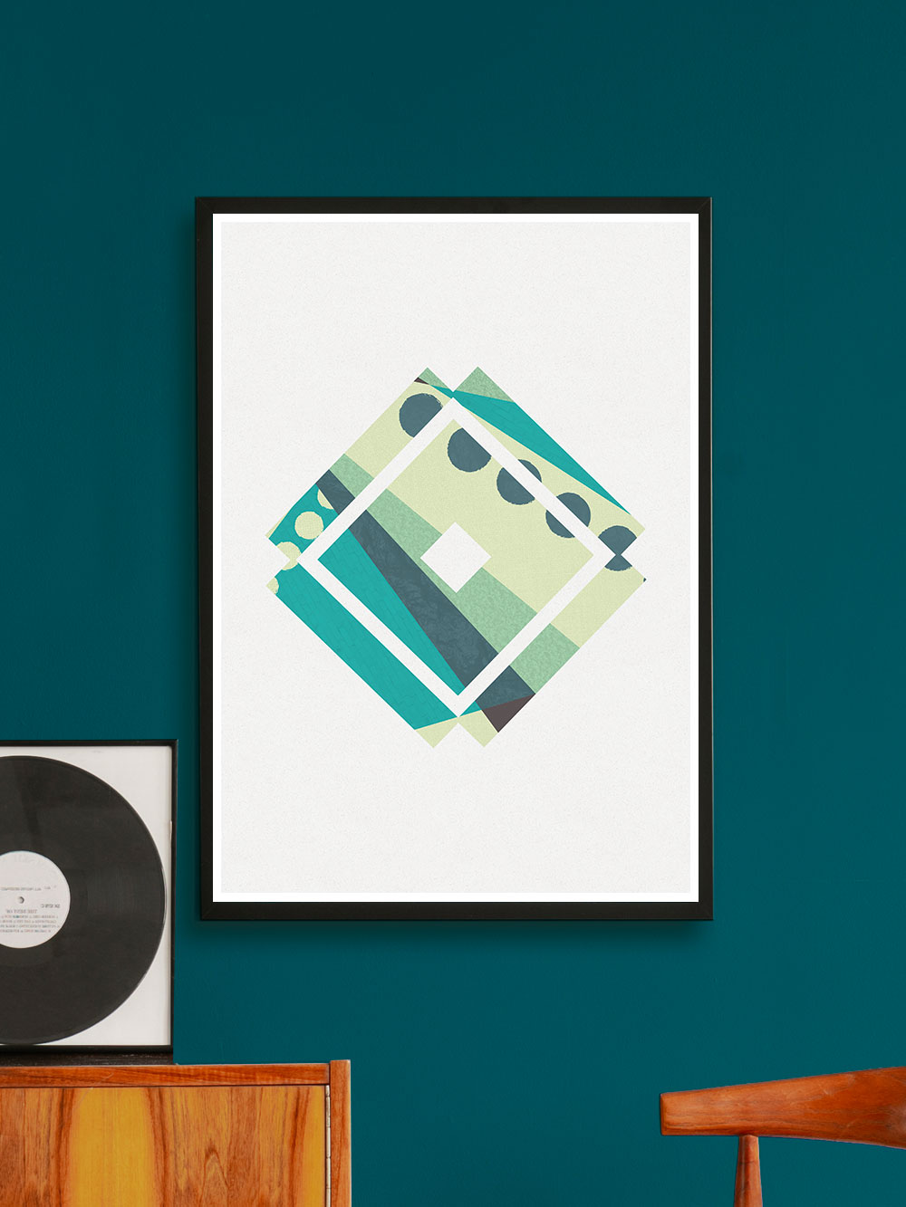 Insignia Geometric Poster Print