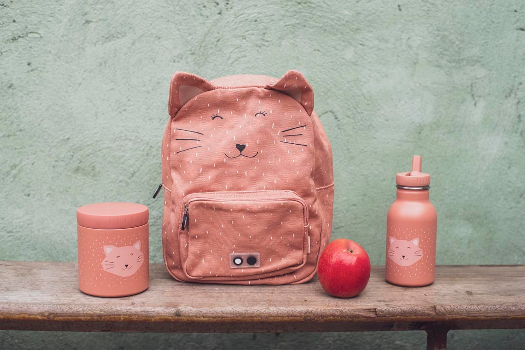 School Lunch Stainless Steel Food Jar - Insulated, Leakproof, and Durable for Kids by Trixie Baby at www.brixbailey.com