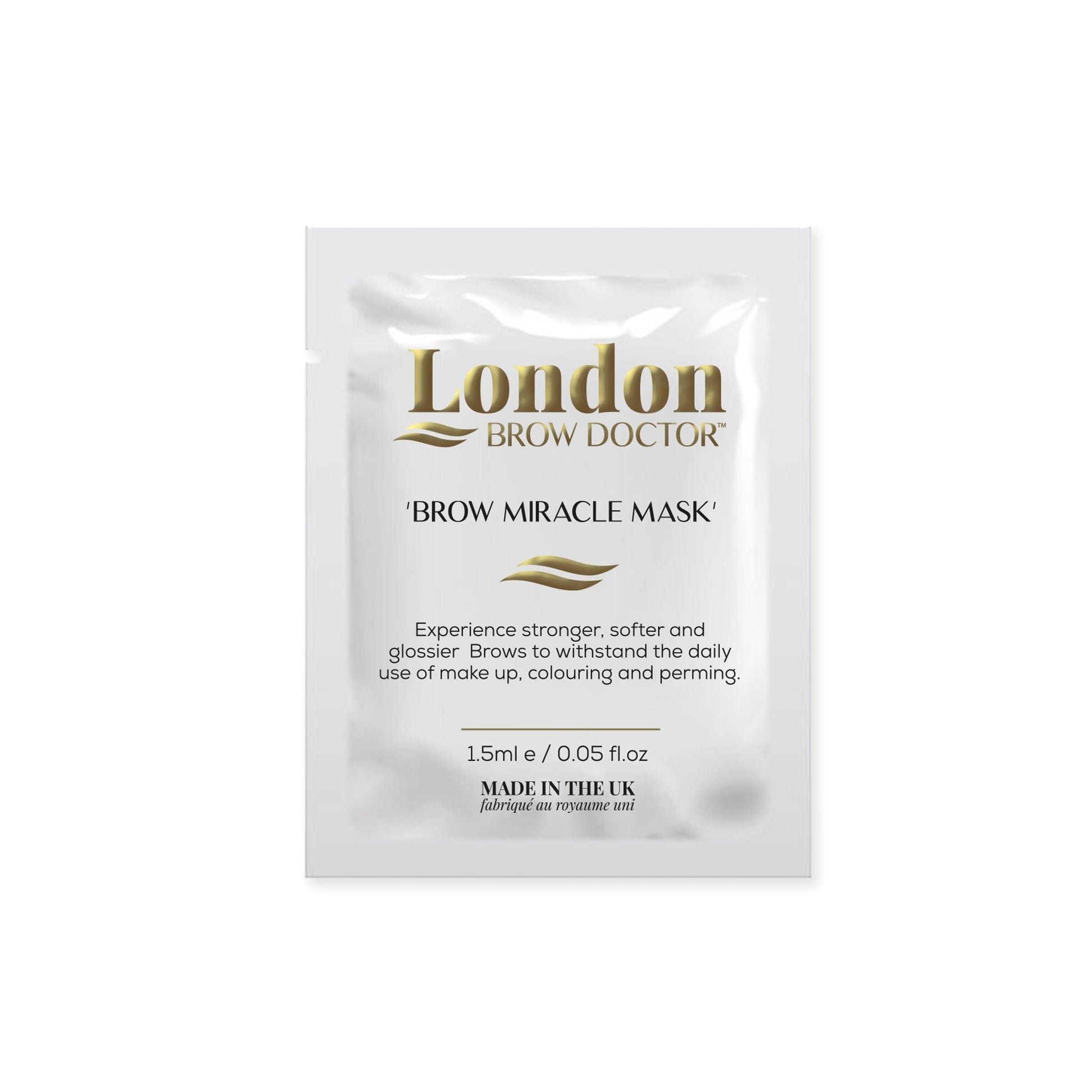 Intensive Brow Moisturising Mask - London Brow Doctor Sachets
