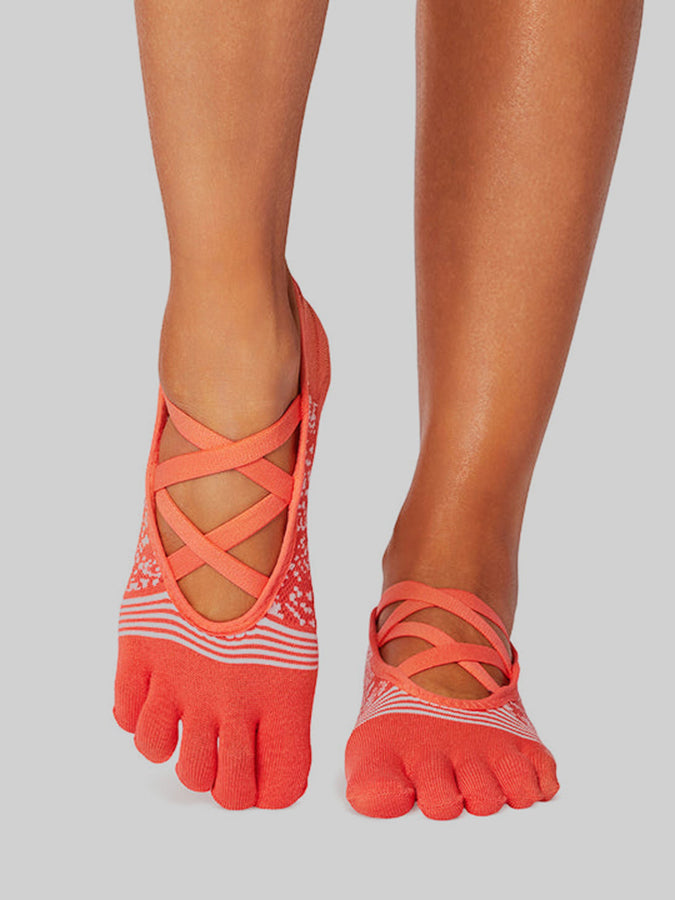 Elle Tec Full Toe Yoga Socks for Women