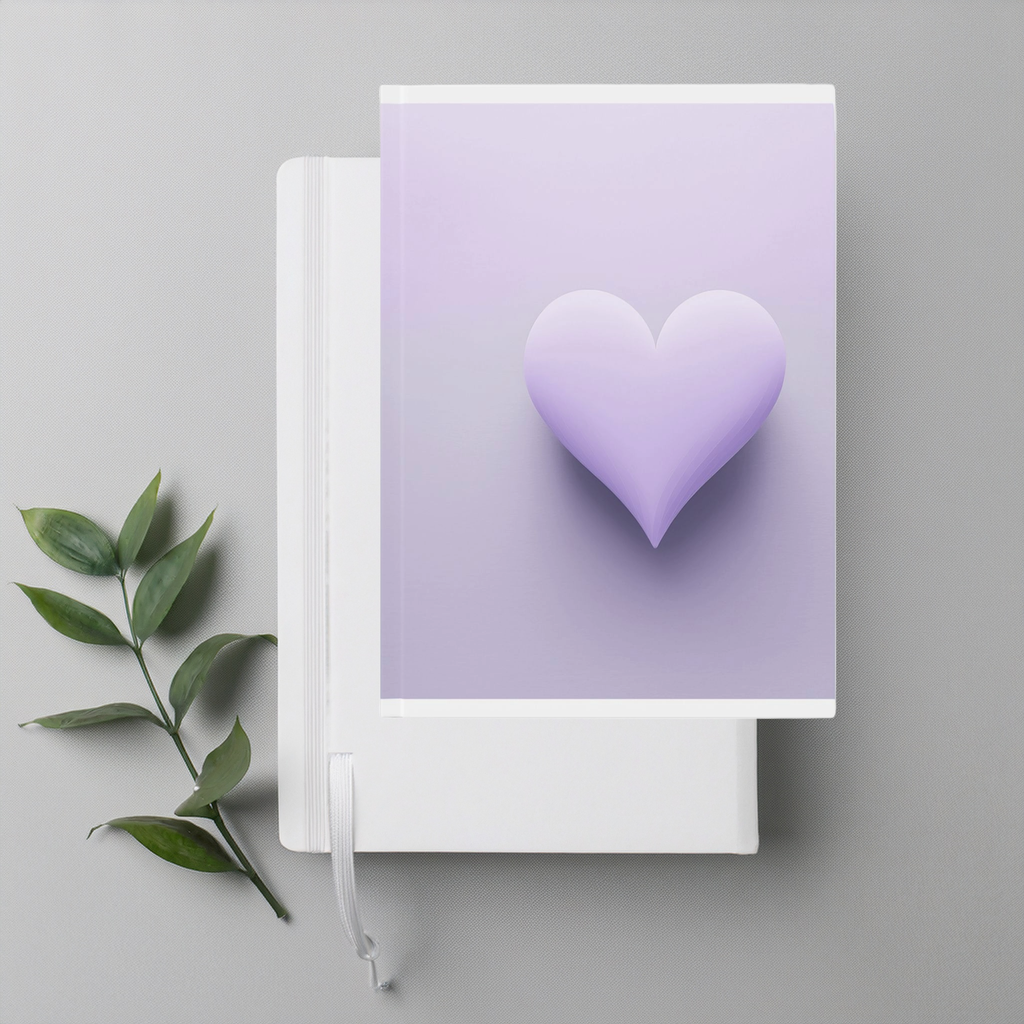 Lilac Hardcover Journal – Love Heart Stationery