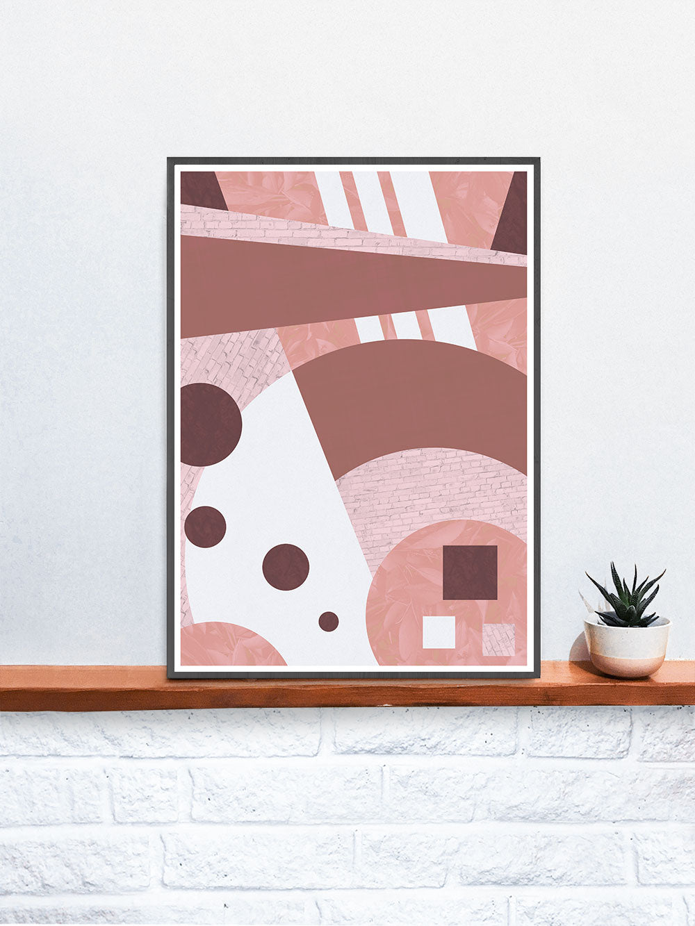 Jailhouse Rock Geometric Pattern Print