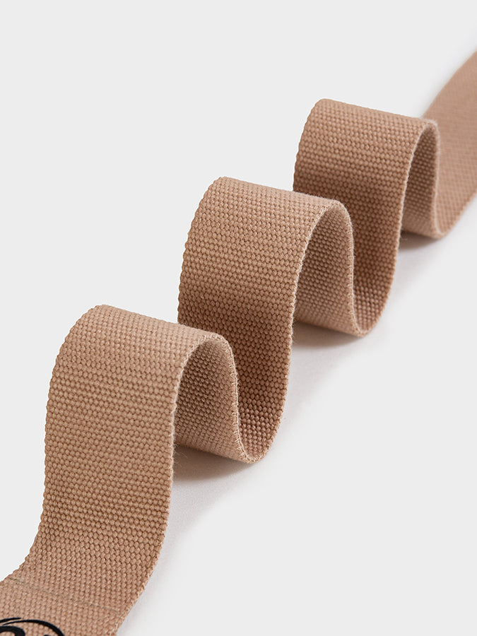 Yoga Studio GOTS Organic Cotton D-Ring 2.5m Yoga Belt Strap