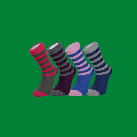Socks For Jeans - Bright Everyday Merino Socks - 4 Pair Bundle 2 (£14 per pair)