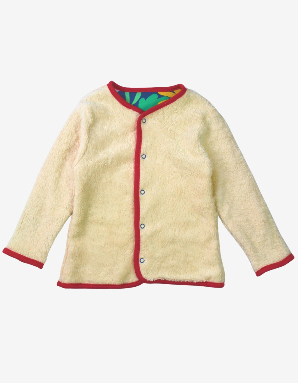 Organic Bold Floral Reversible Jacket for Kids