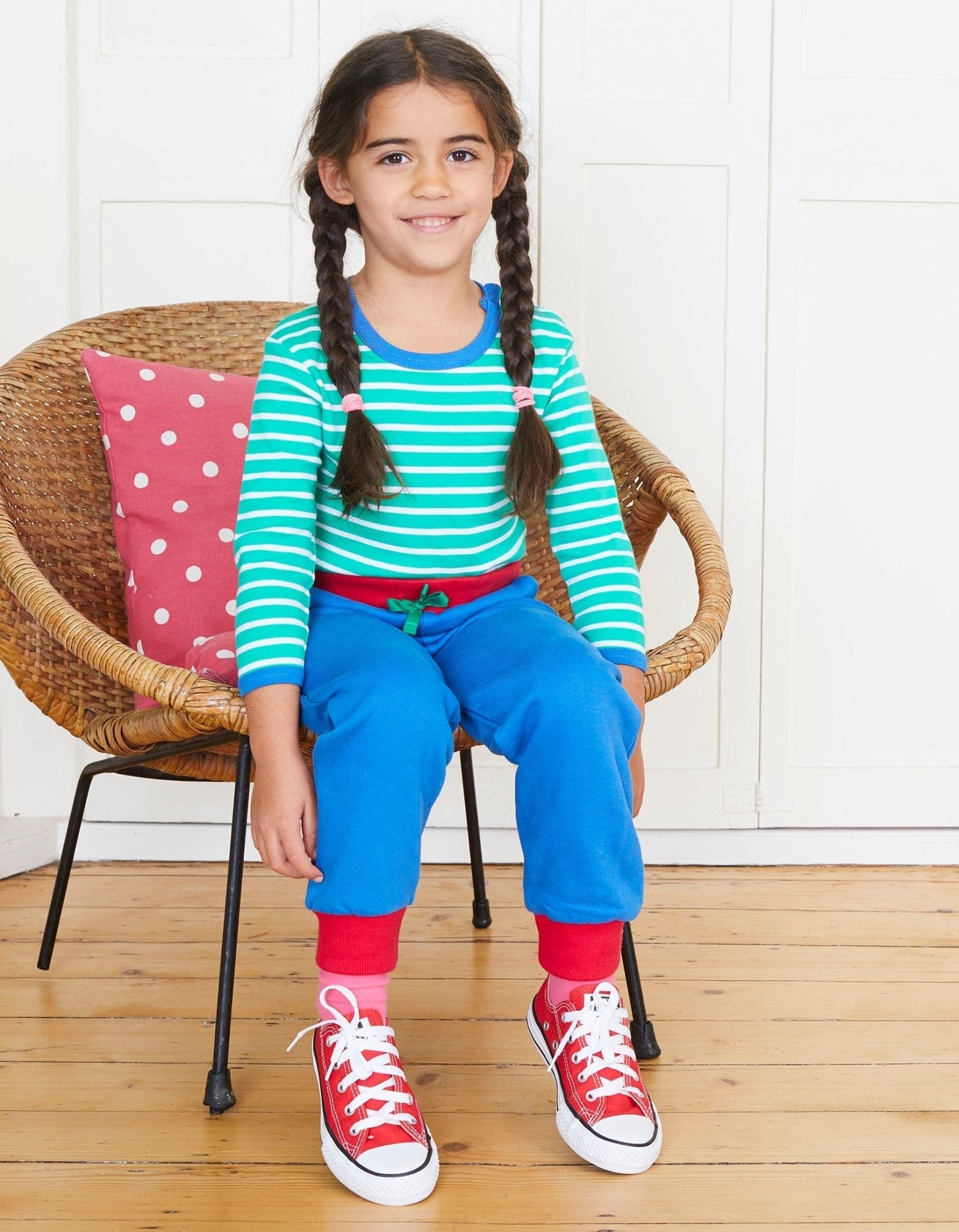 Organic Blue Joggers for Kids