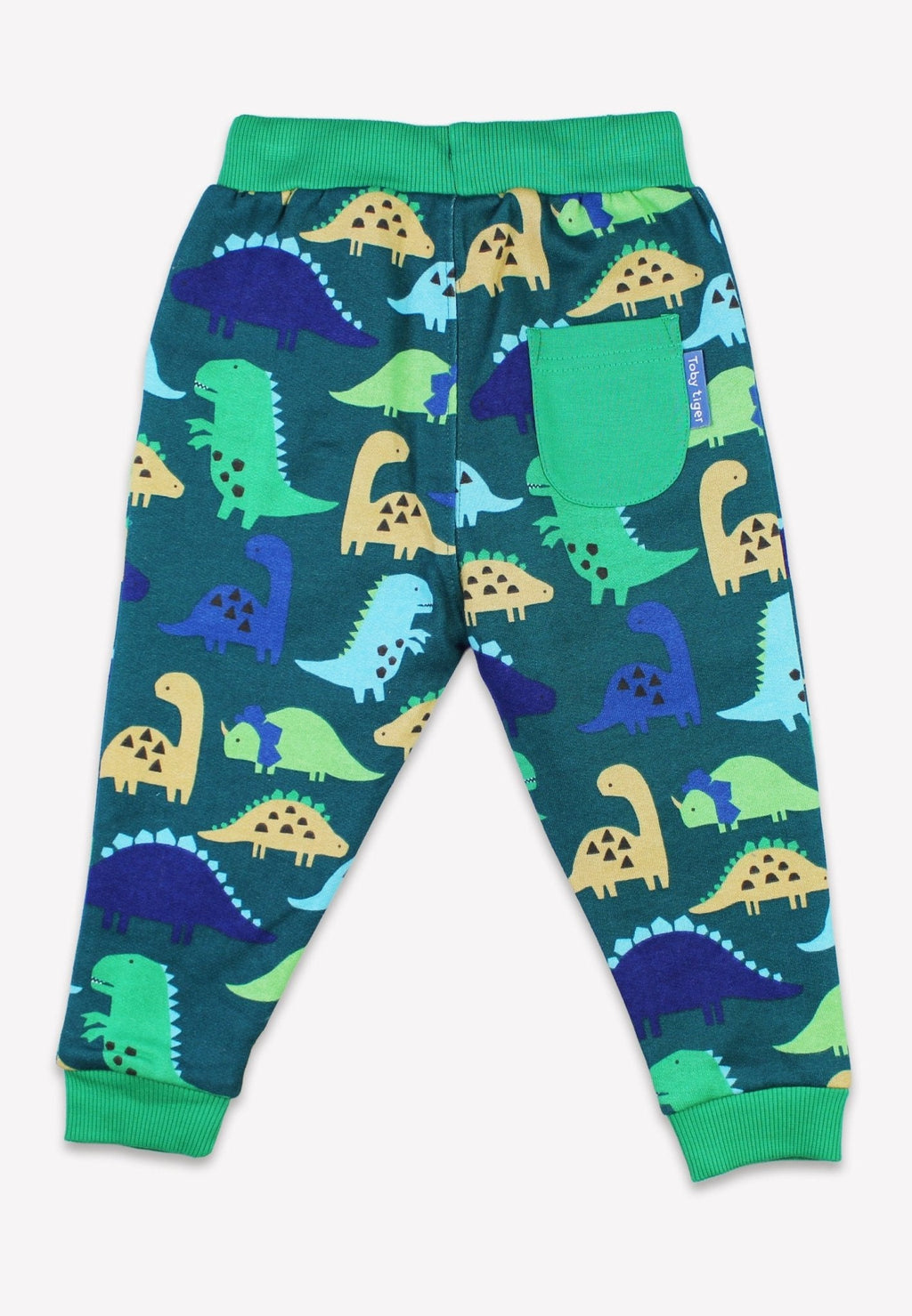 Organic Tonal Dinosaur Print Joggers for Kids